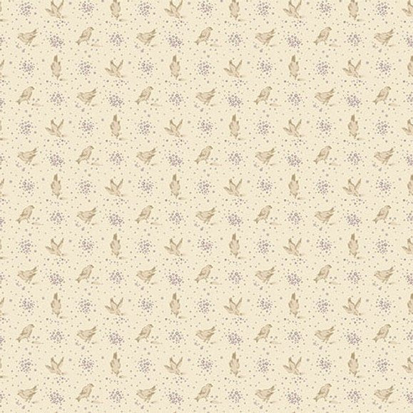 Andover - A-1598-L Parchment - Grandma's Attic Quilting