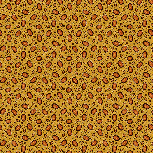 Andover - A-6017-Y Ginger - Grandma's Attic Quilting