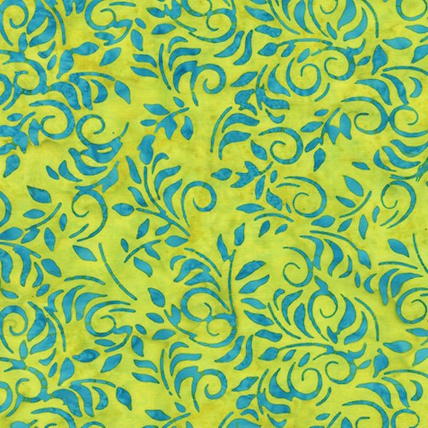 Anthology - 3399Q-X Chartreuse - Grandma's Attic Quilting