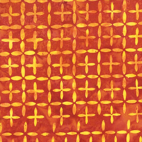 Anthology - 442Q-1 Blood Orange - Grandma's Attic Quilting