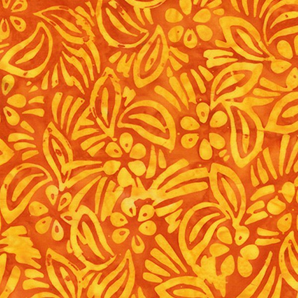 Anthology - 445Q-1 Orange - Grandma's Attic Quilting