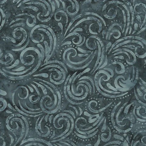 Anthology - 452Q-8 Charcoal - Grandma's Attic Quilting