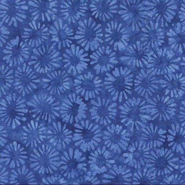 Anthology - 453Q-3 Blue - Grandma's Attic Quilting