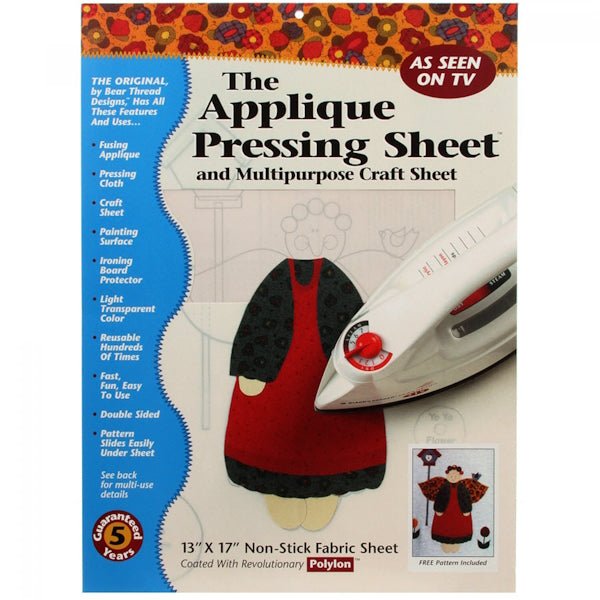 Applique Pressing Sheet 13in x 17in - Grandma&