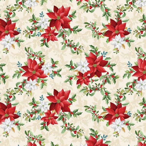 Benartex - 15175-07 Cream - Grandma&