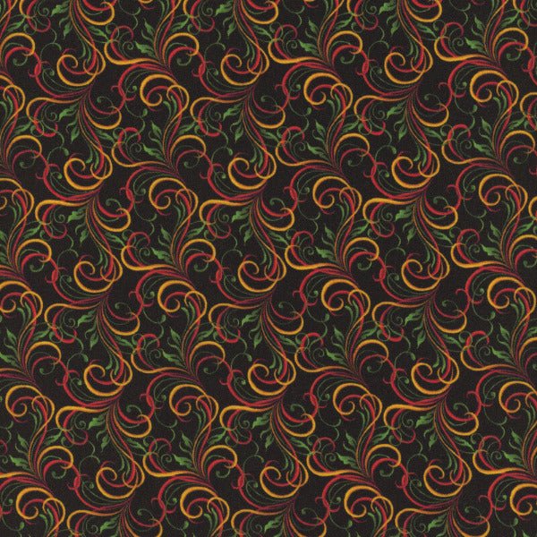 Benartex - 16771-12 Black/Multi - Grandma&