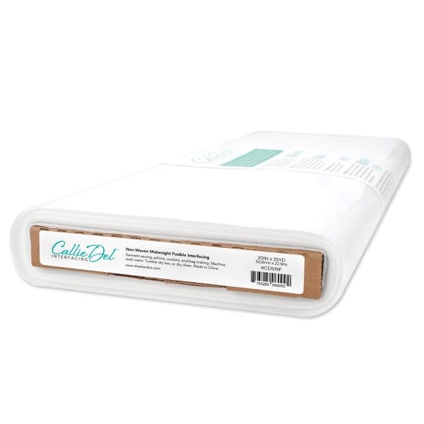 Callie Del - Non-Woven Midweight Fusible Interfacing - Grandma&