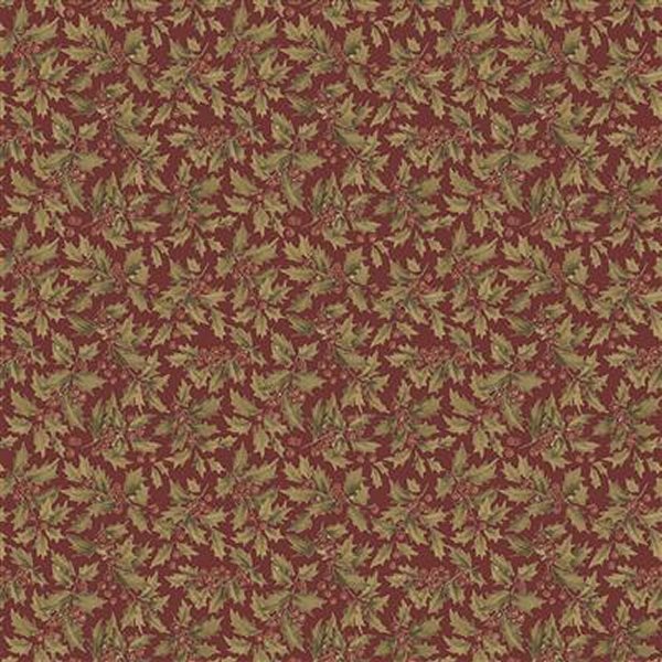 Clothworks - Y3788-83 Dark Red - Grandma&
