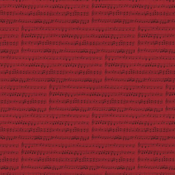 Clothworks - Y4492-82 Red - Grandma&