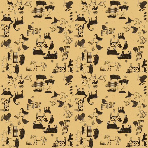 Clothworks - Y4607-68 Gold - Grandma's Attic Quilting