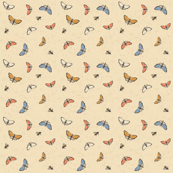 Clothworks - Y4609-130 Pale Gold - Grandma&