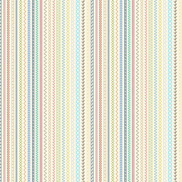 Clothworks - Y4901-57 Cream - Grandma's Attic Quilting