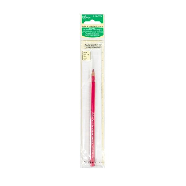 Clover - Iron-On Transfer Pencil - Red - Grandma's Attic Quilting