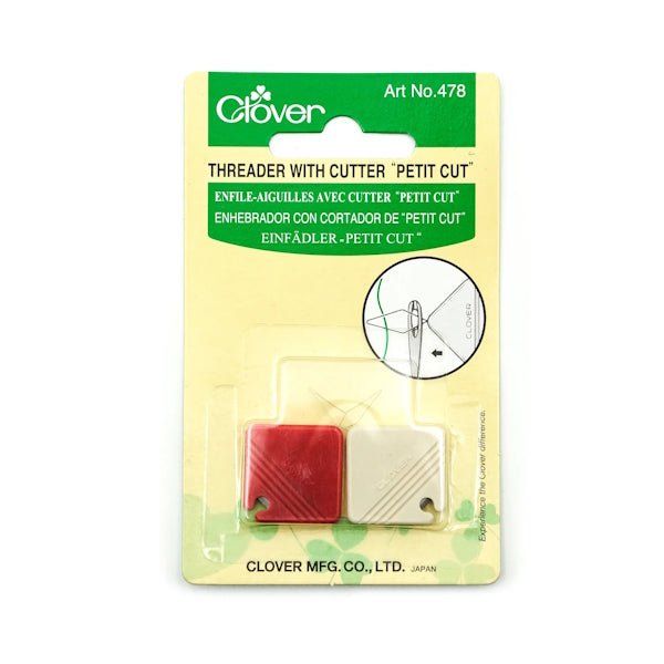 Clover - Threader with Cutter "Petit Cut" - Grandma&