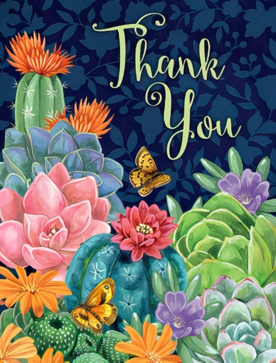 Colorful Cactus and Succulents - Grandma&