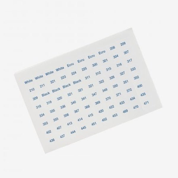 DMC - Floss Number Stickers - Grandma&