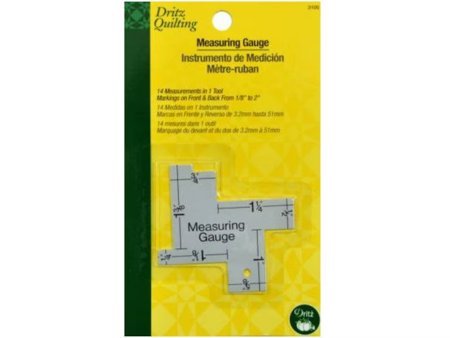 Dritz - Measuring Guage - Grandma's Attic Quilting