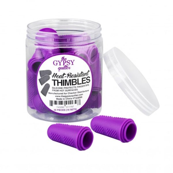 Gypsy Quilter - Heat Resistant Thimbles - Set of 3 - Grandma's Attic Quilting