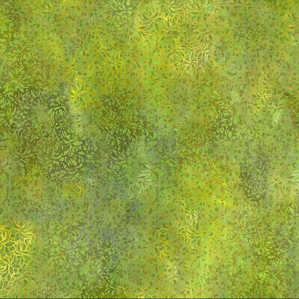 In the Beginning - 12DCL-1 Lime - Grandma's Attic Quilting