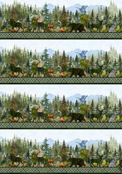 In the Beginning - 252OR-1 Border - Grandma's Attic Quilting