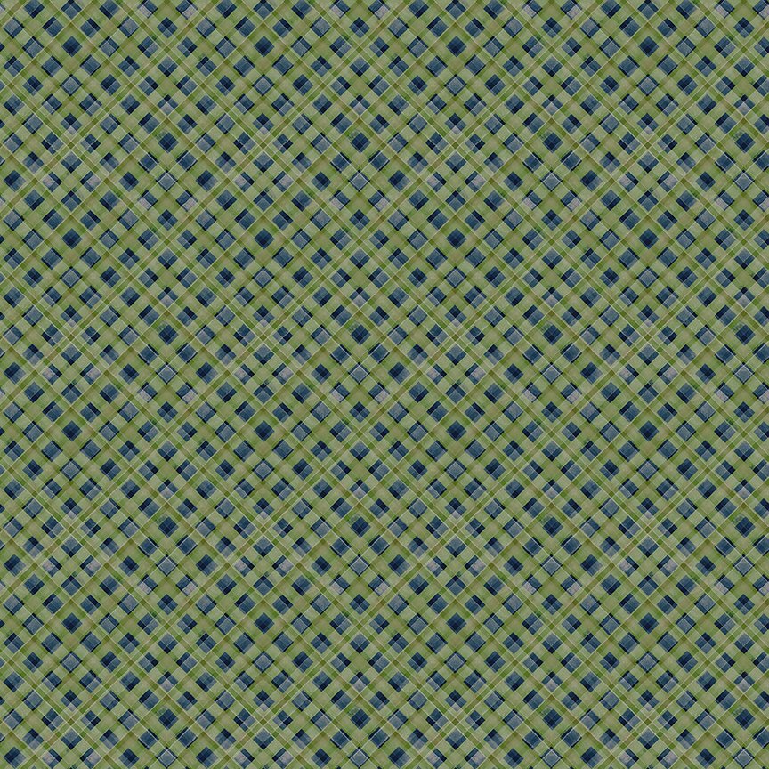 In the Beginning - 258OR-1 Plaid - Grandma's Attic Quilting