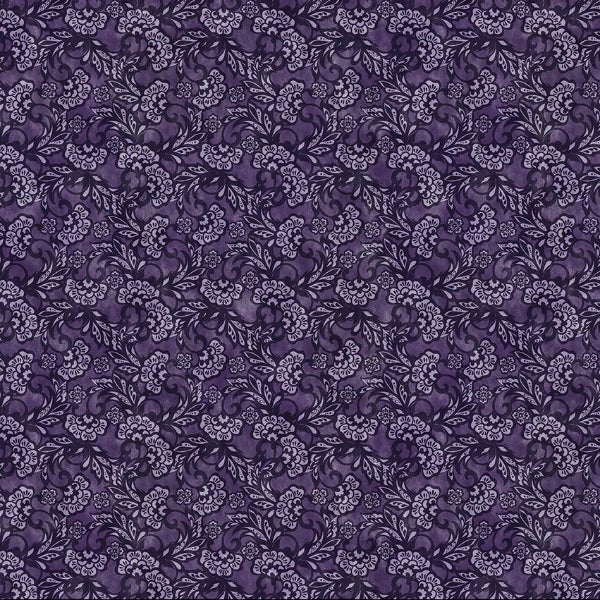 In the Beginning - 7CBR-3 Purple - Grandma's Attic Quilting