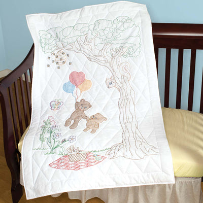 Crib Quilt Top - 4060-946 Honey Bears
