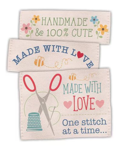 Lori Holt - Made with Love Woven Labels - Grandma's Attic Quilting