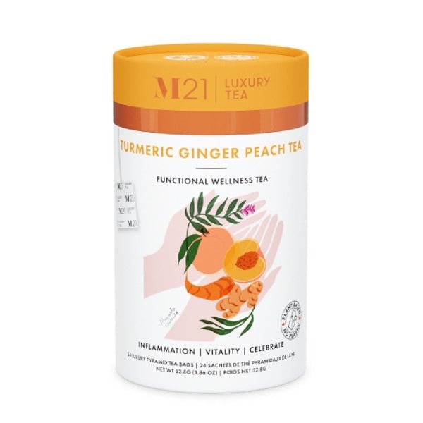 M21 Luxury Tea - Turmeric Ginger Peach - Grandma&