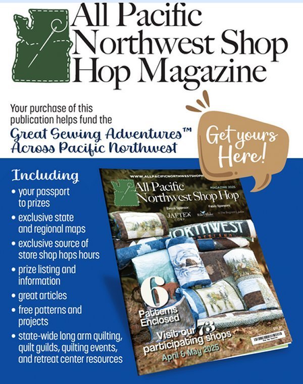 Magazine - 2025 All Pacific Northwest Shop Hop - Grandma&