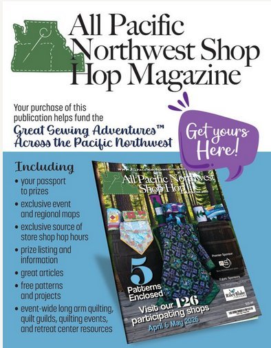 Magazine - 2026 All Pacific Northwest Shop Hop - Grandma&