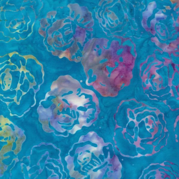 Majestic Batiks - Gamboge 139 Blue - Grandma's Attic Quilting