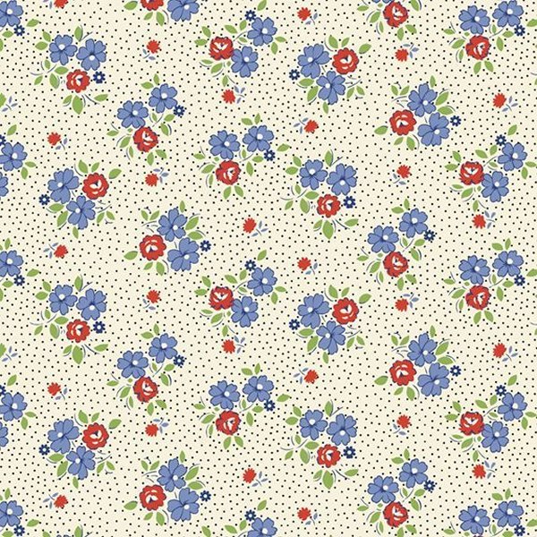Marcus Fabrics - R3515-26D Multi - Grandma's Attic Quilting