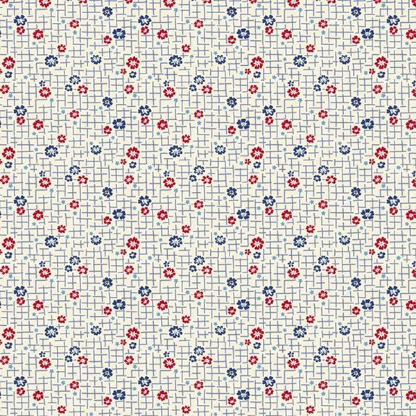 Marcus Fabrics - R351531D Cream - Grandma's Attic Quilting