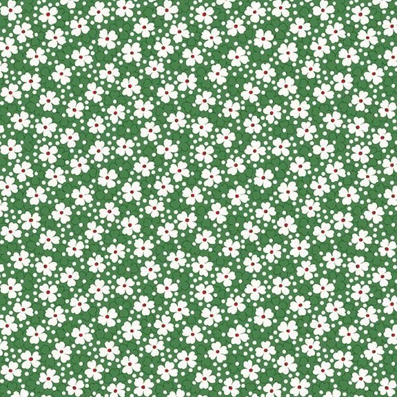 Marcus Fabrics - R351776D Green - Grandma's Attic Quilting