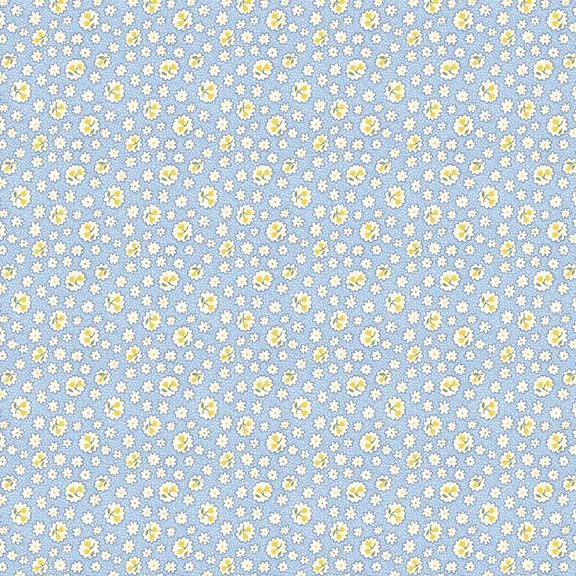 Marcus Fabrics - R351874D Blue - Grandma's Attic Quilting