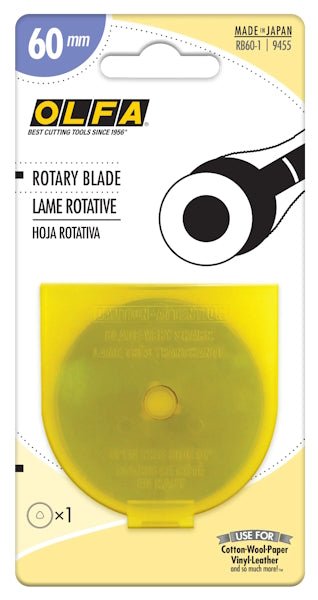 Olfa - Rotary Cutter Blade - 60mm - Grandma's Attic Quilting