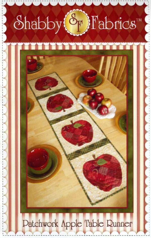 Patchwork Apple Table Runner - Grandma&