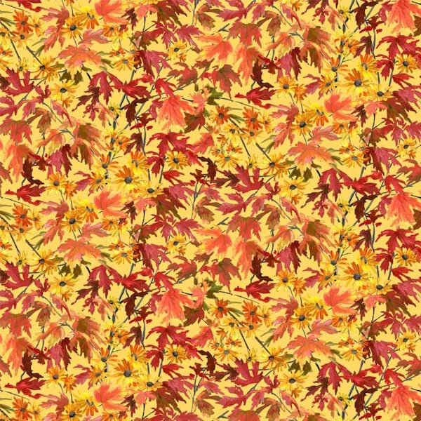 P&B Textiles - 5580 Yellow - Grandma's Attic Quilting
