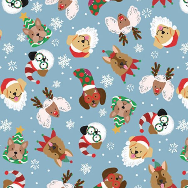 P&amp;B Textiles - 5901-B Blue - Grandma&