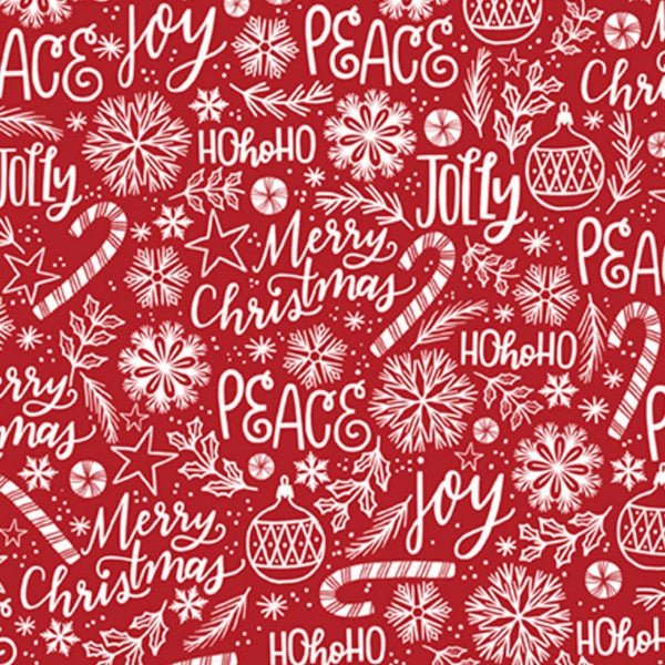 P&amp;B Textiles - 5911-R Red - Grandma&