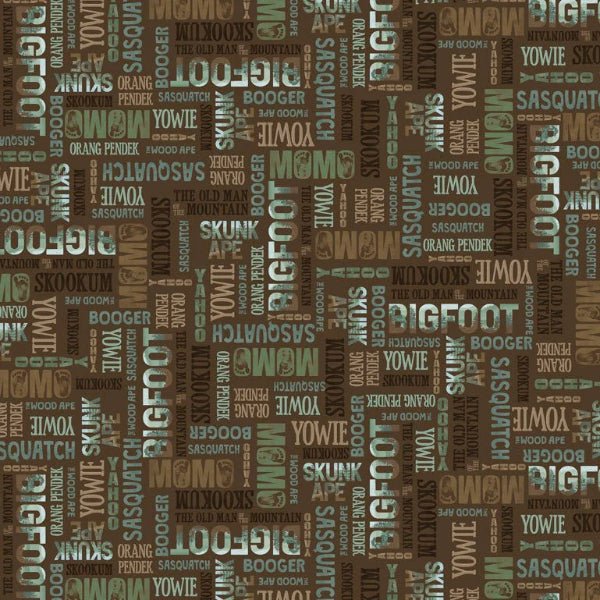 P&B Textiles - 6128-DZ Dark Brown - Grandma's Attic Quilting