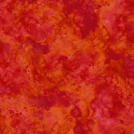 P&B Textiles - DAYD 6189 RO Red and Orange - Grandma's Attic Quilting