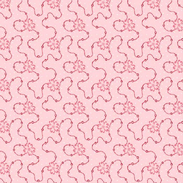 P&amp;B Textiles - Victoria 5673-P-Pink - Grandma&