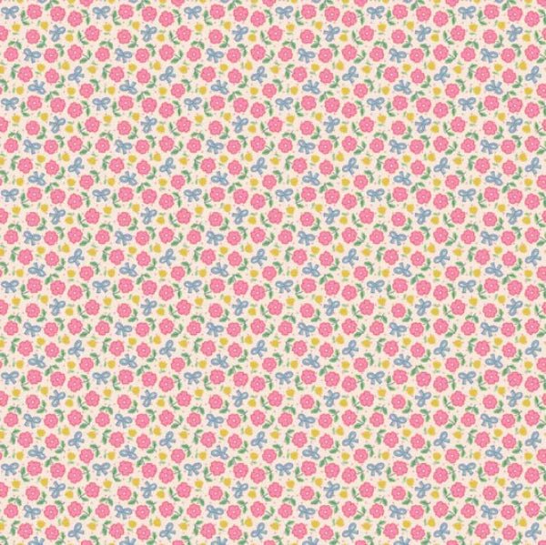 Poppie Cotton - BL26567 Bright Pink - Grandma&