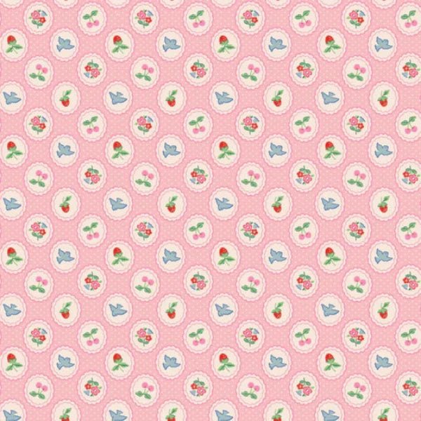 Poppie Cotton - BL26570 Pink - Grandma&