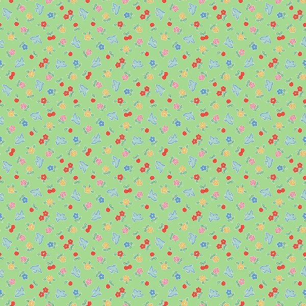 Poppie Cotton - BL26573 Mint - Grandma&