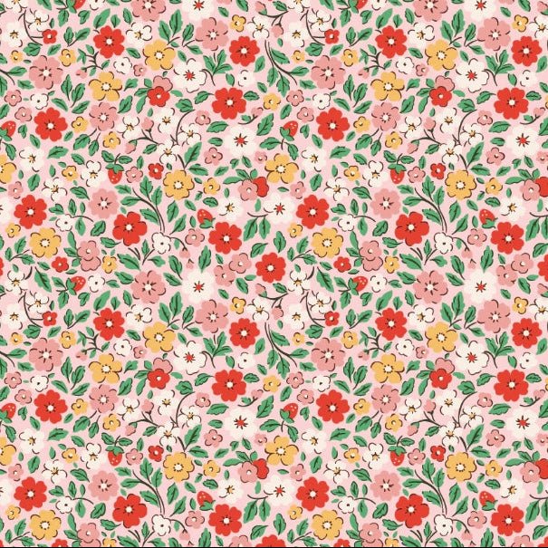 Poppie Cotton - FH25953 Pink - Grandma&