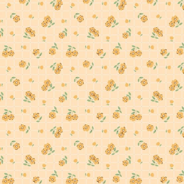 Poppie Cotton - FH25954 Yellow - Grandma&