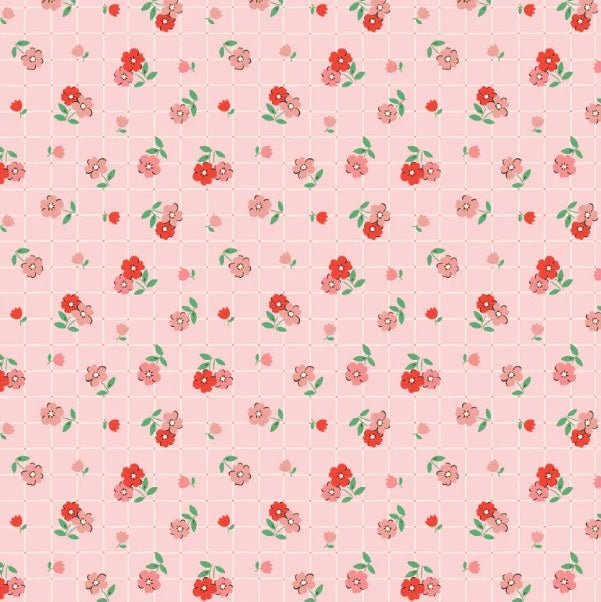 Poppie Cotton - FH25957 Pink - Grandma&